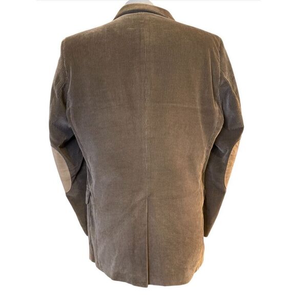 Kenneth Roberts Men’s Brown Corduroy Blazer Elbow Patches Sz. 42R - Picture 2 of 7